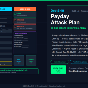 Paycheck Budget Planner US Versoin 2026
