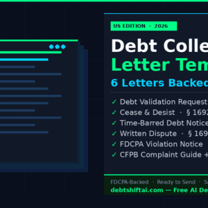 Debt Collector Letter Templates US 2026