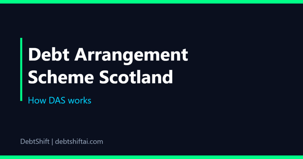 Dark featured image: Debt Arrangement Scheme Scotland