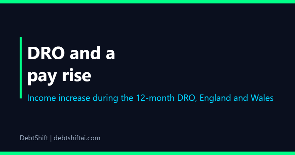 Dark card: DRO and a pay rise