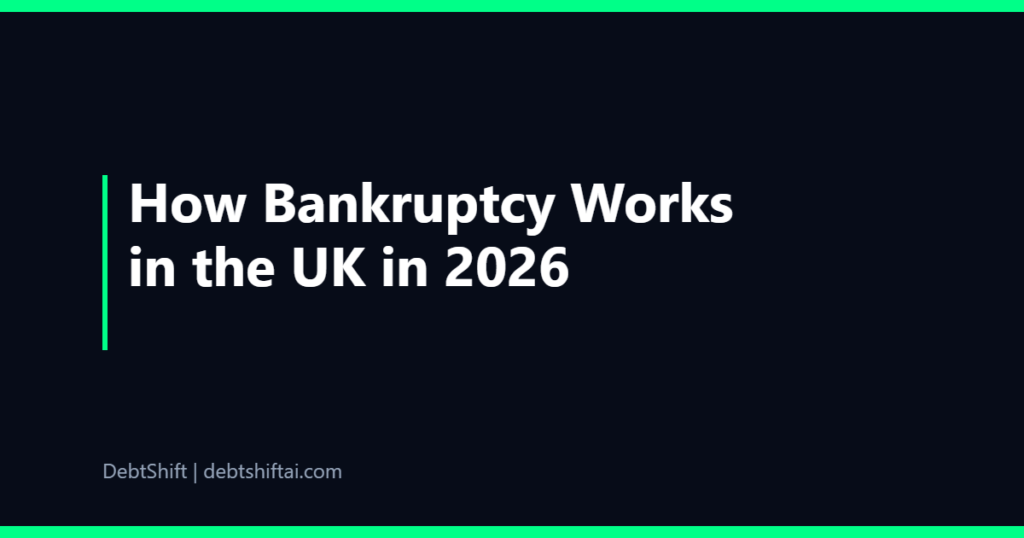 How bankruptcy works in the UK: cost, process and timeline