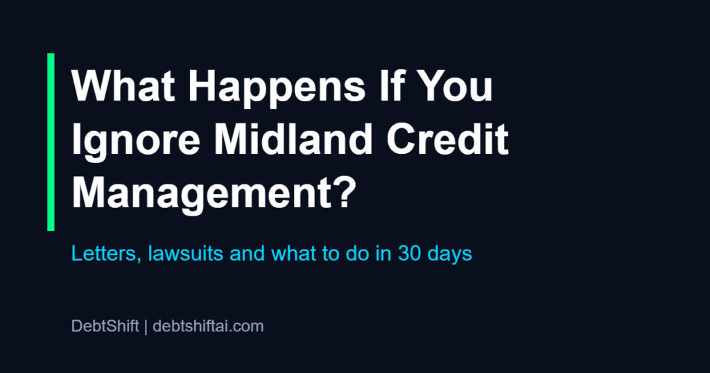 What happens if you ignore Midland Credit Management