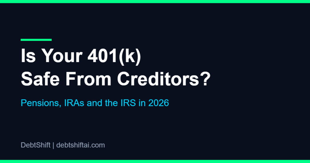 Is your pension or 401(k) protected from garnishment and creditors in 2026