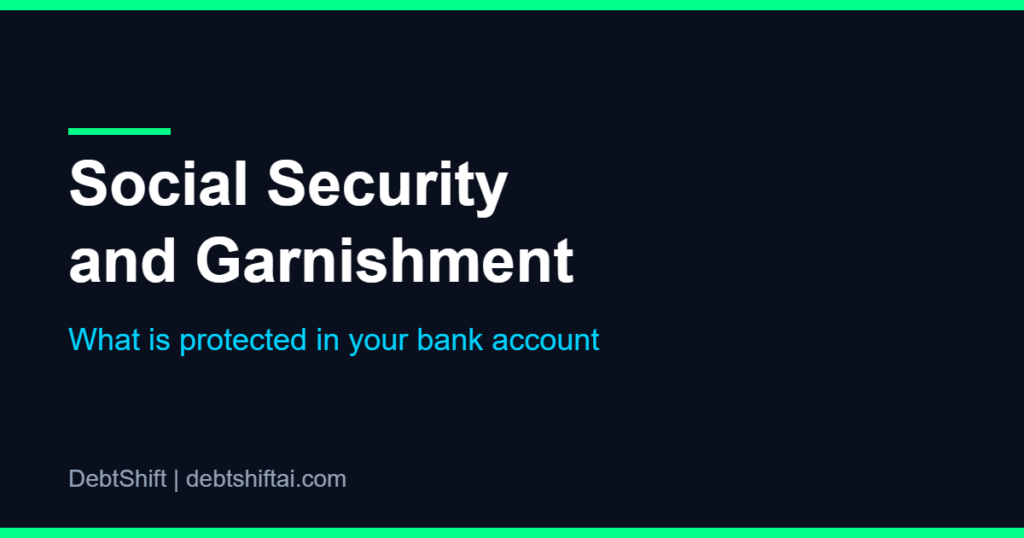 Is Social Security protected from garnishment in a US bank account